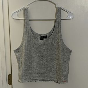 Heather Crop Top